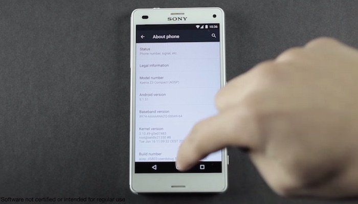 Sony dévoile une preview d'Android M pour son programme Open Device