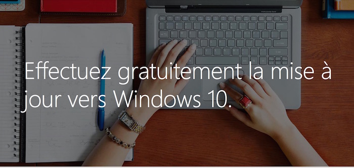 Comment obtenir Windows 10 s'il n'est pas encore installé