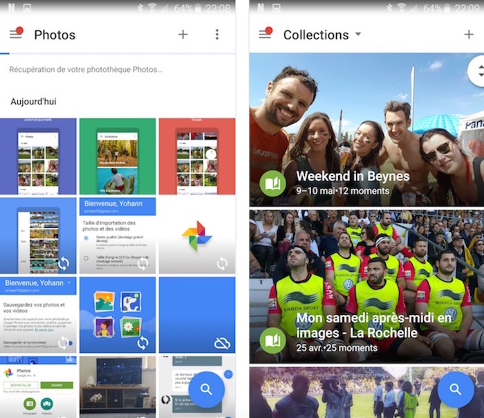 google photos et google settings 1