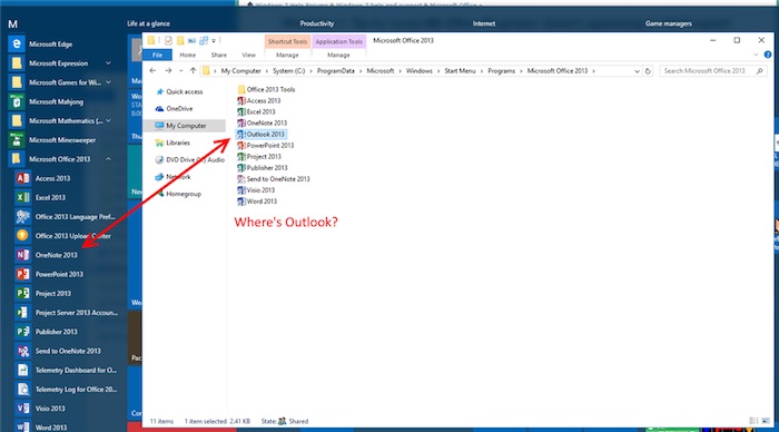 Windows 10 : un menu avec plus de 500 applications ferait planter l'OS