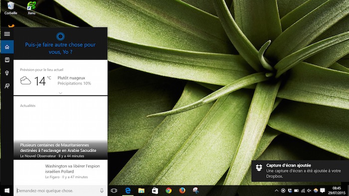 Windows 10 : Cortana Windows 10 : Cortana