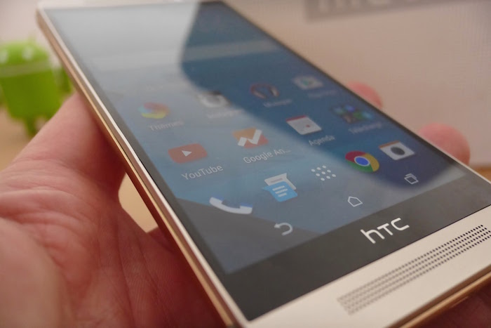 HTC One M9 : des bords d'écran non optimisés