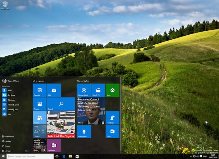 Windows 10 Insider Preview : la build 10166 est maintenant disponible
