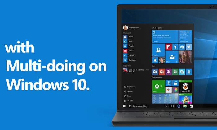 Le multitâche : une autre raison de mettre à jour vers Windows 10