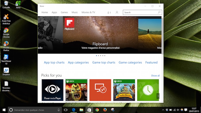 Windows 10 : Windows Store