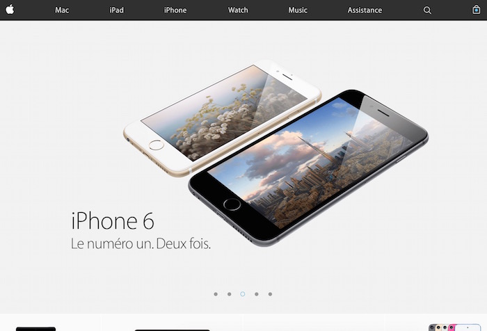 Apple.com obtient une refonte