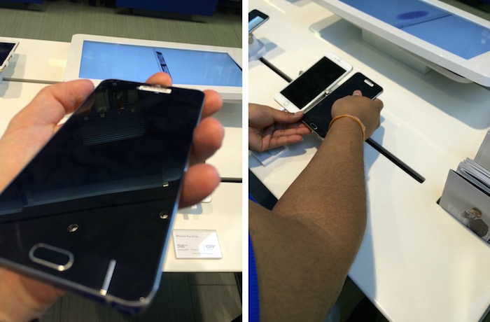 Galaxy Note 5 versus iPhone 6 Plus