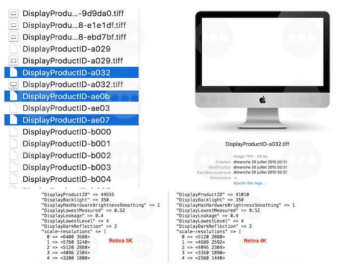 OS X El Capitan : la dernière bêta fait allusion à un iMac de 21.5 pouces 4K
