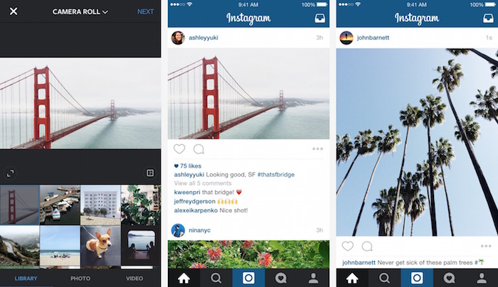 Instagram abandonne enfin son obsession des photos carrées
