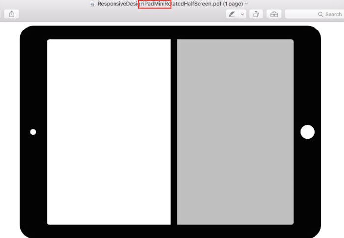 OS X El Capitan suggère un iPad mini exécutant le navigateur Web Safari avec un mode d’écran partagé