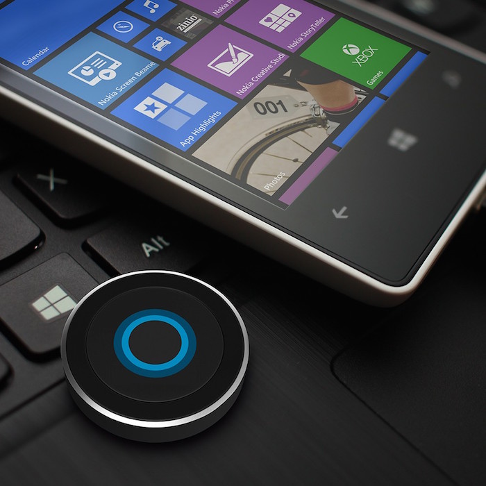Bouton Satechi pour Cortana sous Windows 10 Mobile