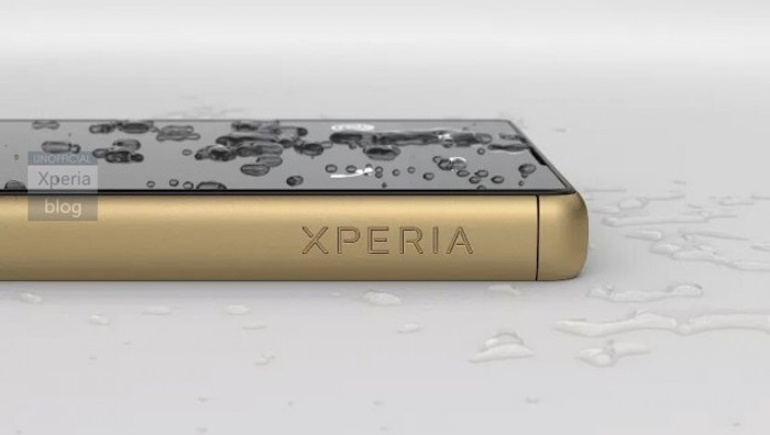 Sony Xperia Z5 : vue de côté