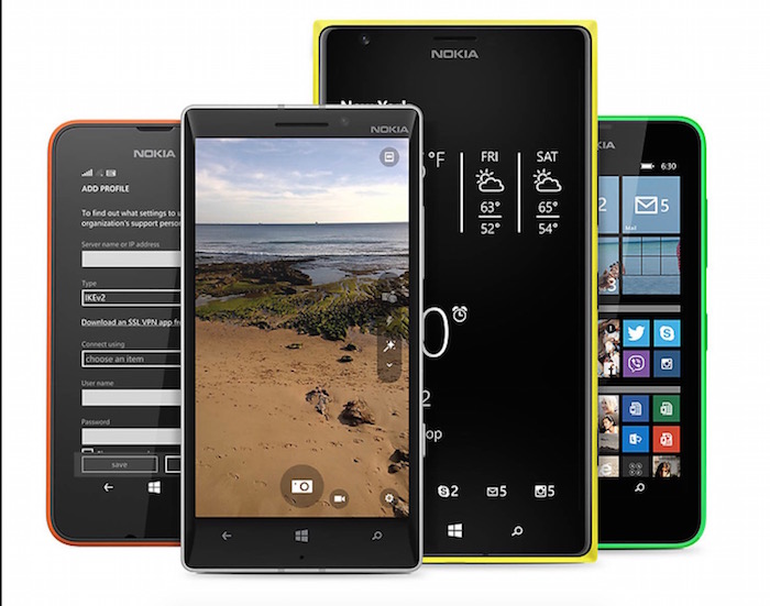 Ce seront les premiers Lumia à obtenir Windows 10 Mobile