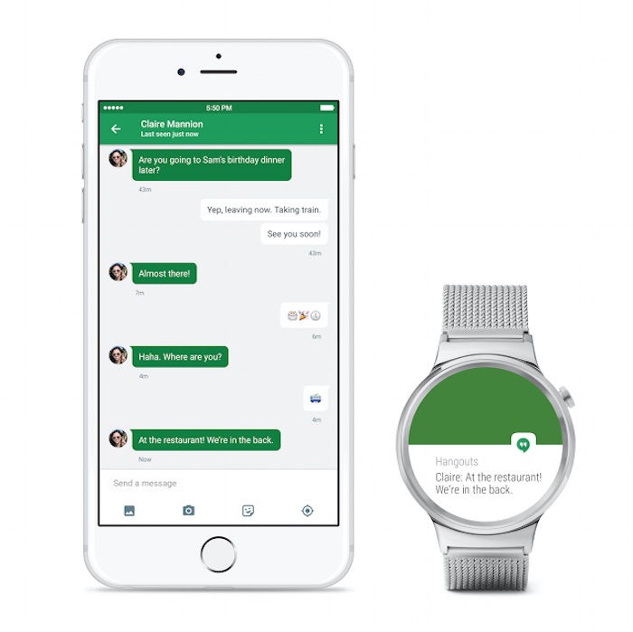 Les smartwatches Android Wear fonctionnent désormais avec les iPhone