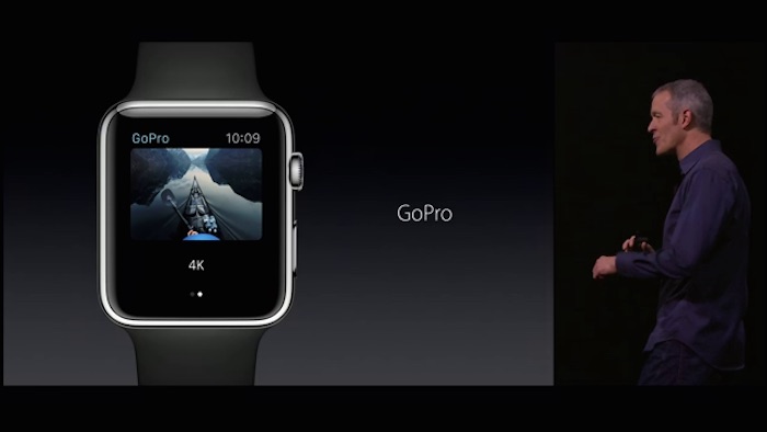 Apple Watch : GoPro