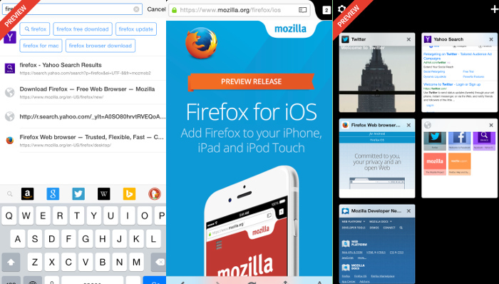 Le navigateur web Firefox va bientôt arriver sur les iPhone et iPad