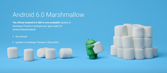 Le déploiement de Google Android 6.0 pourrait débuter le 5 octobre