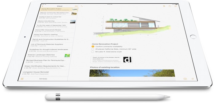 iPad Pro : utilisation d'Apple Pencil