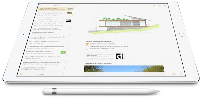 iPad Pro : utilisation d'Apple Pencil