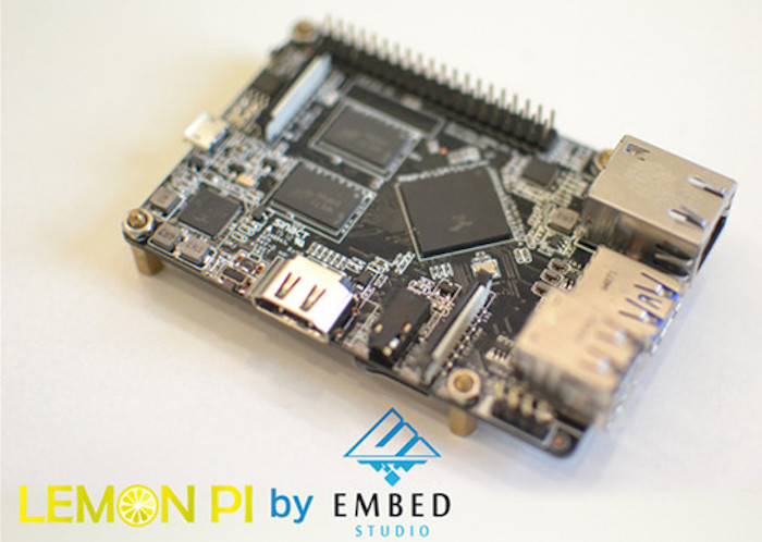 Lemon Pi : un clone du Raspberry Pi avec une puce Actions S500