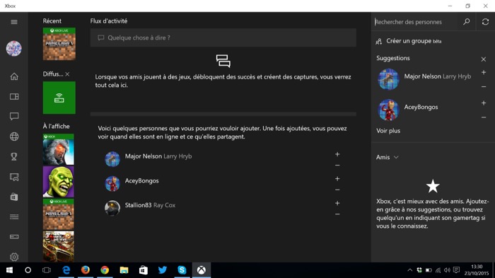 Windows 10 : Xbox