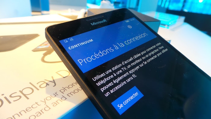Lumia 950 et Lumia 950 XL : le dock sera en sus
