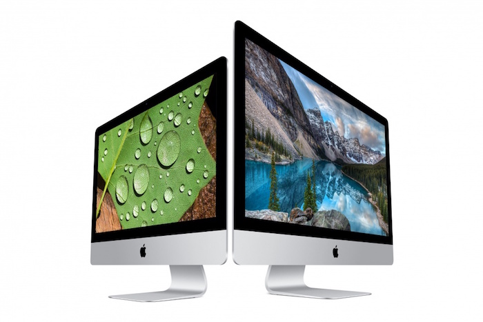 iMac 4K de 21.5 pouces : vue de profil
