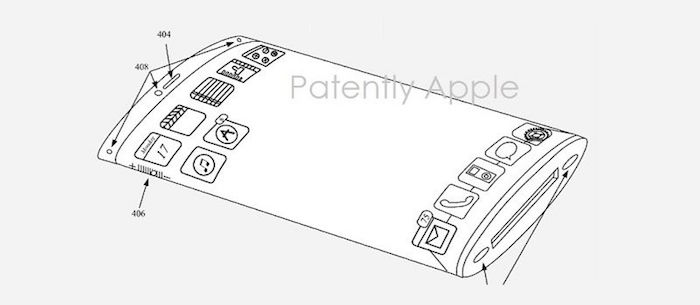 Un brevet d'Apple montre un iPhone avec un écran incurvé