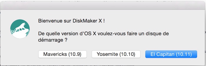 OS X El Capitan : DiskMaker X