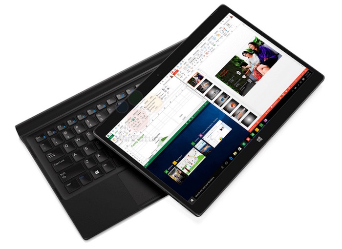 Dell XPS 12 (2015) : vue tablette