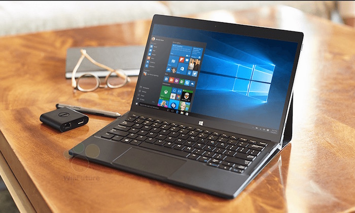 Dell XPS 12 (2015) : vue ordinateur