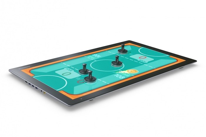 Lenovo Yoga Home 900 : plateau de jeu