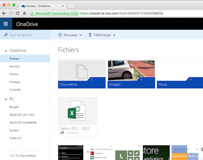 Un compte Microsoft permet de disposer des données partout Un compte Microsoft permet de disposer des données partout