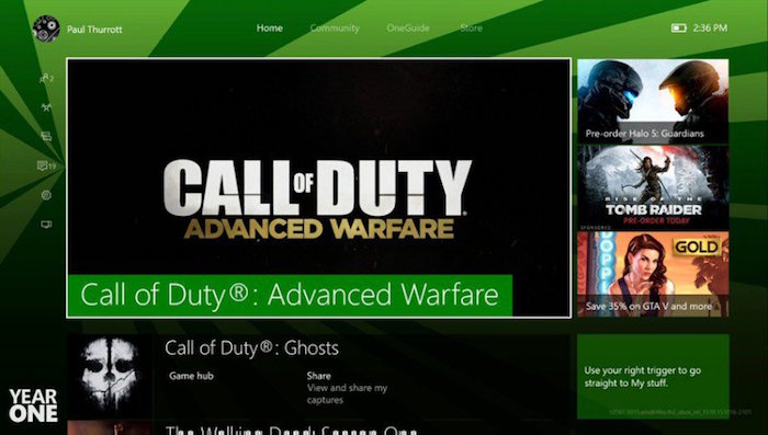 Nouvelle expérience Xbox One : rétrocompatibilité pour les jeux Xbox 360