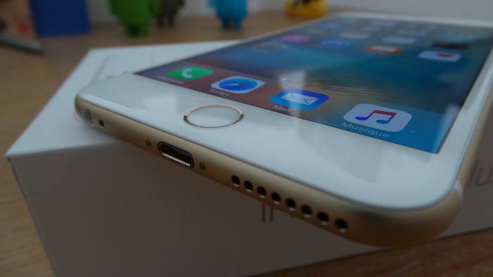 iPhone 6s Plus : bouton Touch ID