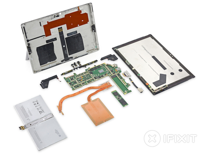 Surface Pro 4 démonté par iFixit