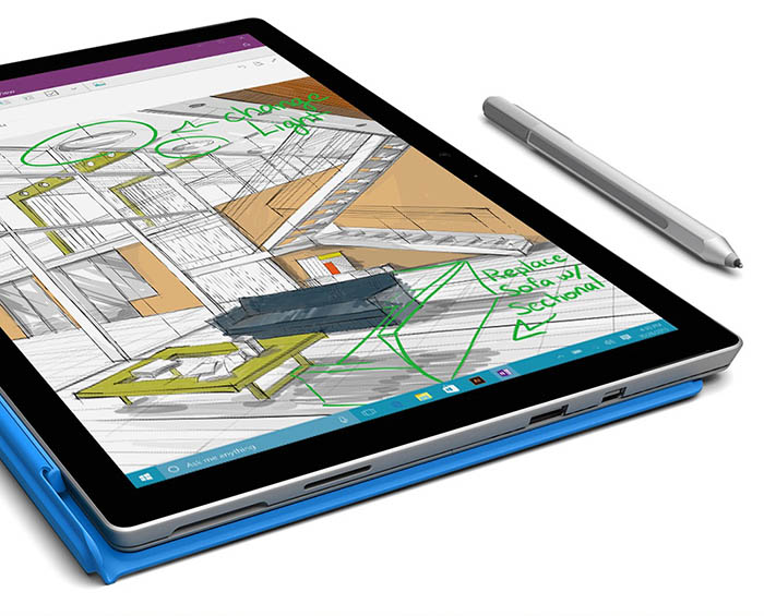 Surface Pro 4 : pleins de configurations