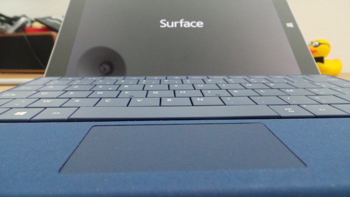 Microsoft Surface 3 4G LTE : vue de face