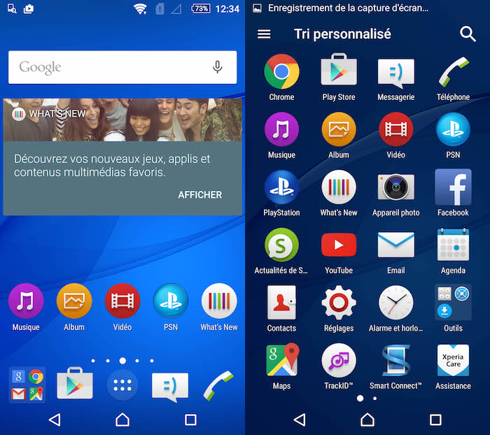 Sony Xperia C5 Ultra Dual : expérience logicielle 1