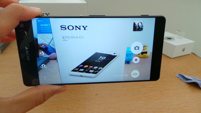 Sony Xperia C5 Ultra Dual : caméra arrière