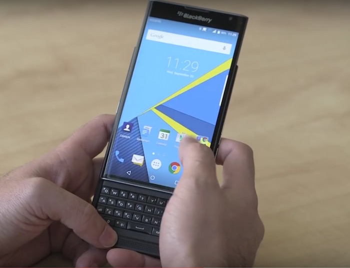 Voici la première vidéo officielle du BlackBerry Priv sous Android