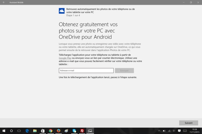 Phone Companion : connectez votre compte OneDrive Phone Companion : connectez votre compte OneDrive