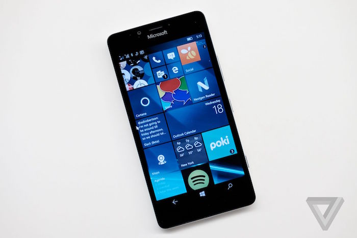 Tests du Lumia 950