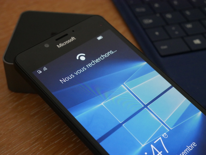 Windows Hello sur le Lumia 950