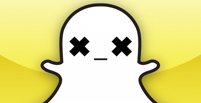 Pas juste pour vous, Snapchat est indisponible pour tous