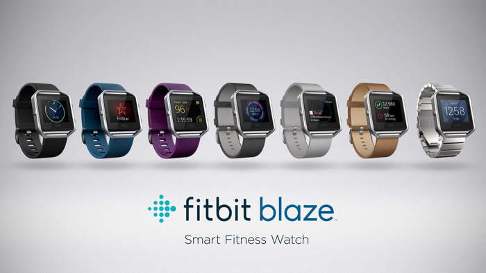 Fitbit révèle la Blaze, sa smartwatch avec un écran tactile couleur