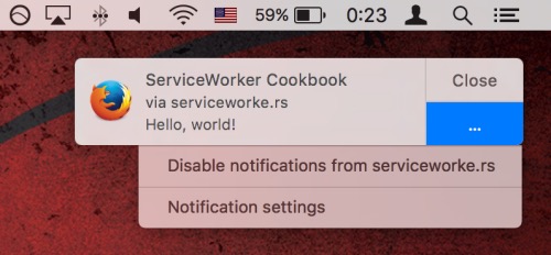 Firefox 44 lance un support pour les notifications push