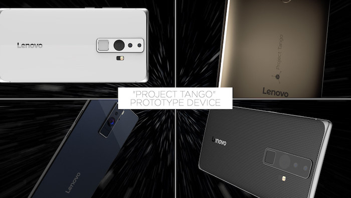 Google et Lenovo font équipe pour un smartphone du projet Tango prévu cet été