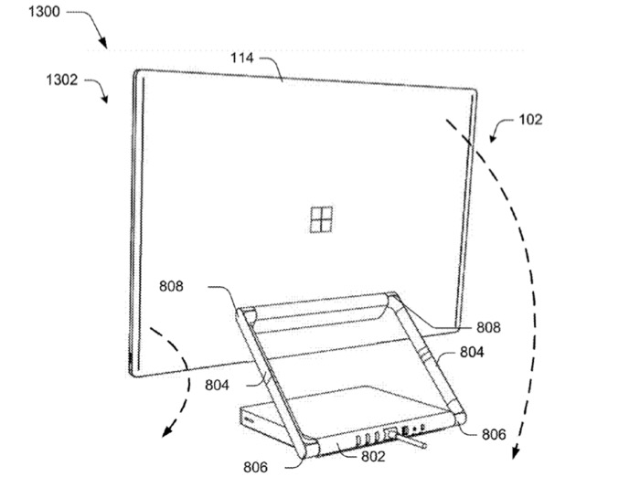 Un brevet de Microsoft décrit un PC de bureau modulaire
