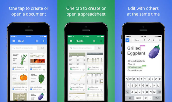 Google pousse les commentaires pour Sheets et Slides sur mobile
